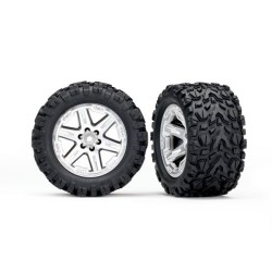 Tires & Wheels Talon Extreme/RXT Satin Chrome 2.8" 4WD TSM
