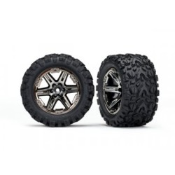 Tires & Wheels Talon Extreme/RXT Black Chrome 2.8" 4WD TSM