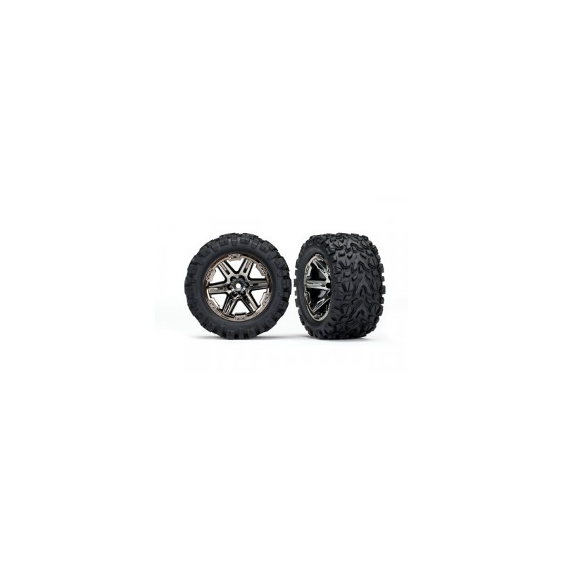 Däck & Fälg Talon Extreme/RXT Svart Krom 2.8" 4WD TSM (2)