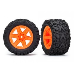 Tires & Wheels Talon Extreme/RXT Orange 2.8" 2WD Rear TSM