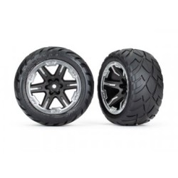 Däck & Fälg Anaconda/RXT Svart & Krom 2,8" 4WD, 2WD Fram (TSM-Rated) (2)