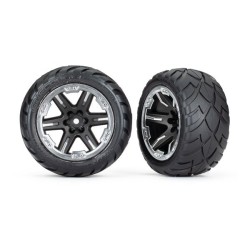 Däck & Fälg Anaconda/RXT Svart & Krom 2,8" 4WD, 2WD Fram (TSM-Rated) (2)
