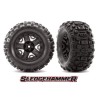Tires & Wheels Sledgehammer Black 2.8" 4WD (2)