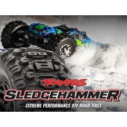 Däck & Fälg Sledgehammer Svart 2.8" 4WD (2)