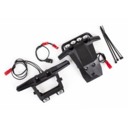 LED Ljus Fram- och Bak Set Komplett Rustler 4x4