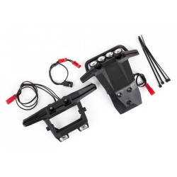LED Ljus Fram- och Bak Set Komplett Rustler 4x4