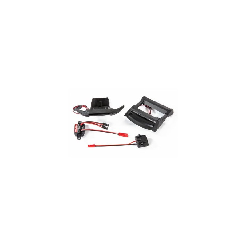 LED Light Front & Roof Skid Set Complete  Rustler 4x4