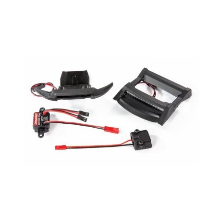 LED Ljus Fram & Tak Set Komplett  Rustler 4x4