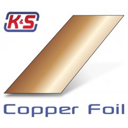 Kopparfolie  0.4x125x175mm (.016'') (1)