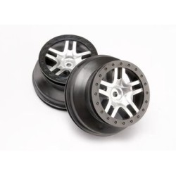 Fälg SCT Split-Spoke Krom-Svart 2.2/3.0" 4WD/2WD Bak (2)