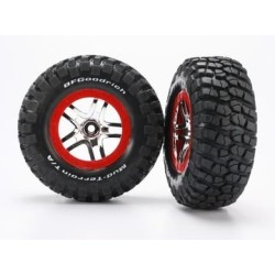 Däck & Fälg Goodrich S1/S-Spoke Krom-Röd 4WD/2WD Bak (2)