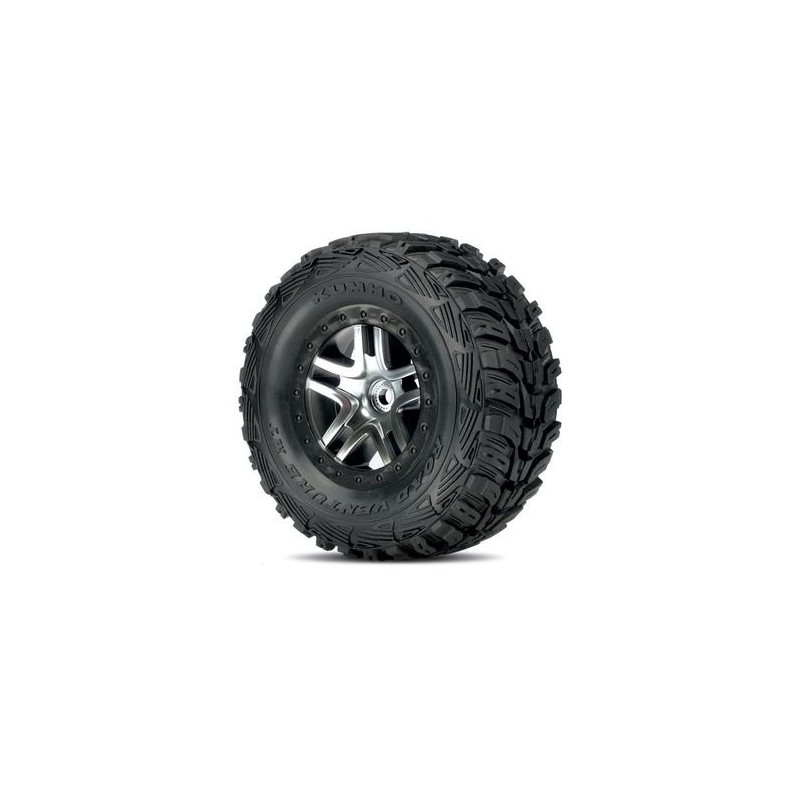 Däck & Fälg Kumho/S-Spoke Krom-Svart 4WD/2WD Bak (2)