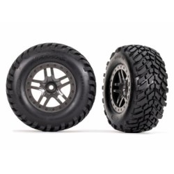 Tires & Wheels SCT Offroad/ SPlit-Spoke Gray 2.8" 4WD TSM (2)