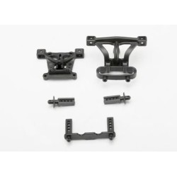 Body Mounts and Posts Front & Rear Set 1/16