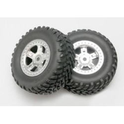 Tires & Wheels SCT/SCT Chrome 1/16 (2)