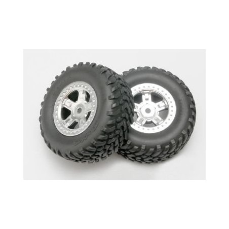 Tires & Wheels SCT/SCT Chrome 1/16 (2)