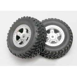 Tires & Wheels SCT/SCT Chrome 1/16 (2)