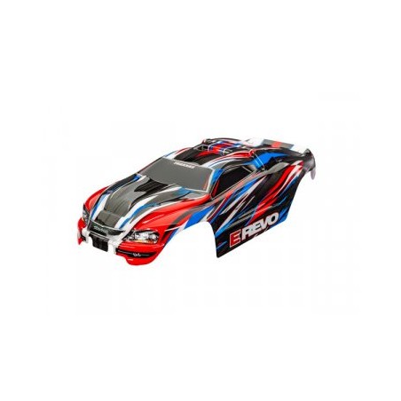 Kaross 1/16 E-Revo Röd/Blå
