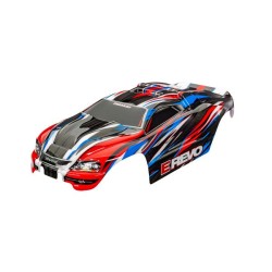 Body 1/16 E-Revo Red/Blue