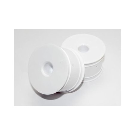 Wheels Dished White 2.2'' (2)