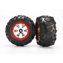 Tires & Wheels Canyon AT/Geode Chrome-Red 2.2" 1/16 (2)