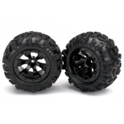 Tires & Wheels Canyon AT/Geode Black 2.2" 1/16 (2)