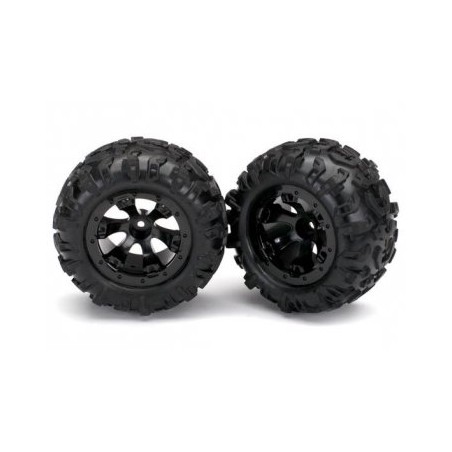 Tires & Wheels Canyon AT/Geode Black 2.2" 1/16 (2)