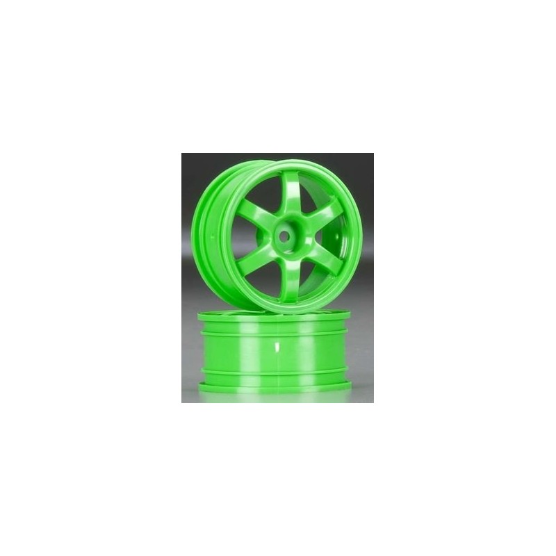 Wheels Volk Racing TE37 Green 1/16 (2)
