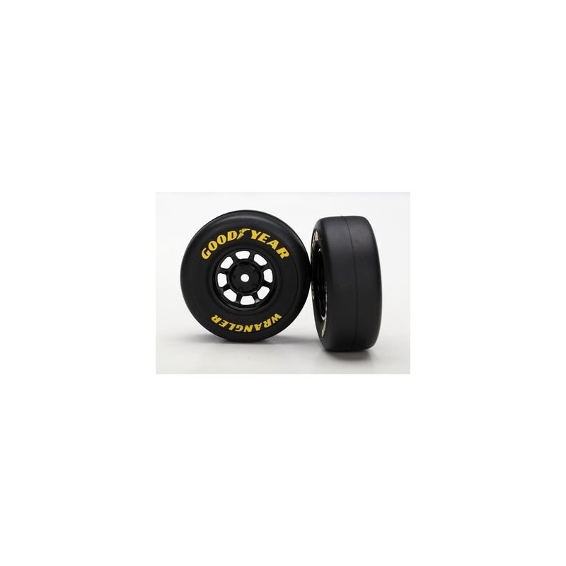 Däck & Fälg Slicks Wrangler/Goodyear 1/16 (2)