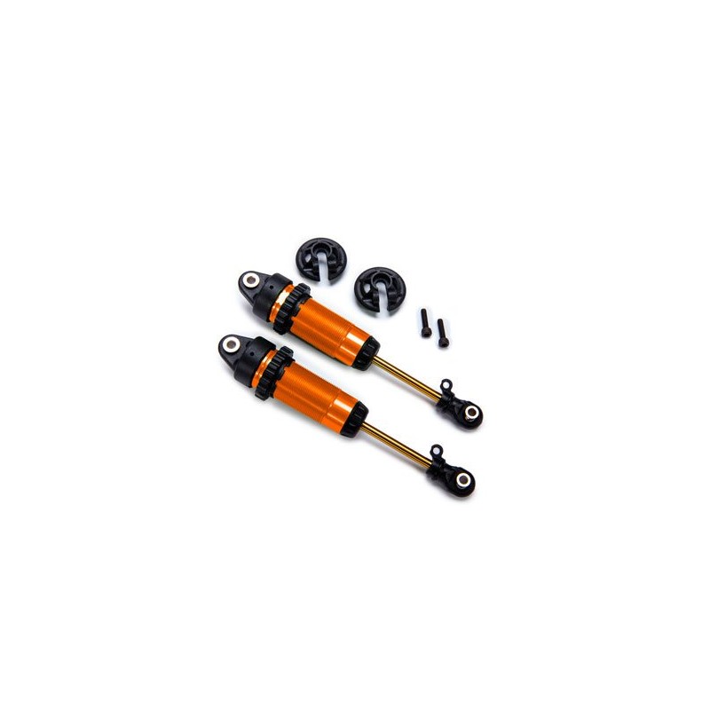 Stötdämpare Alu Orange GTR XX-Long utan fjädrar (2)