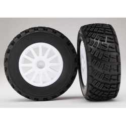 Tires & Wheels BFGoodrich/White Rally 1/10 TSM (2)