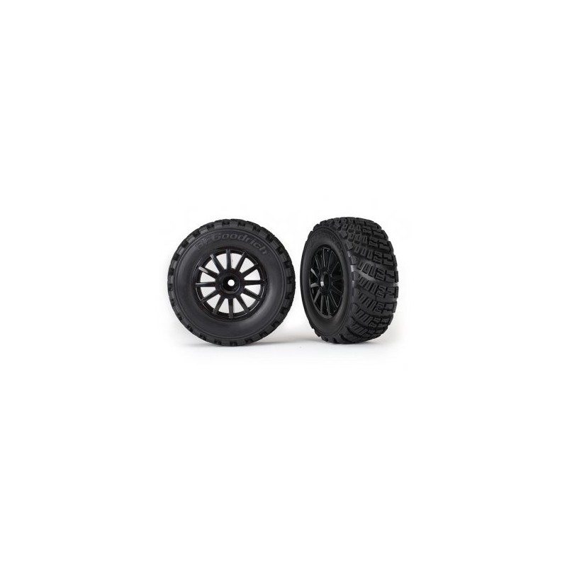 Tires & Wheels BFGoodrich/Black Rally 1/10 TSM (2)