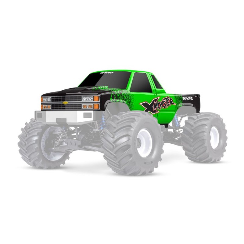 Kaross X-Monster Chevrolet GMT400 Grön