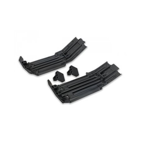 Skidplate Set Front & Rear with Rubber Impact Cushion X-Maxx