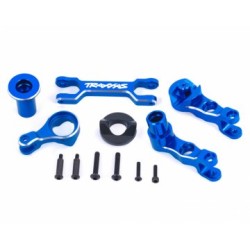 Steering Bellcranks Set Alu Blue X-Maxx