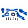Steering Bellcranks Set Alu Blue X-Maxx