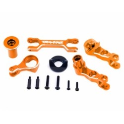 Armar & Parallellstag Styrning Set Alu Orange X-Maxx