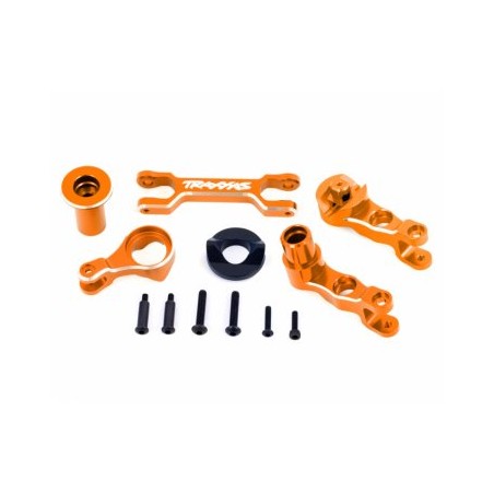 Armar & Parallellstag Styrning Set Alu Orange X-Maxx