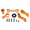Armar & Parallellstag Styrning Set Alu Orange X-Maxx