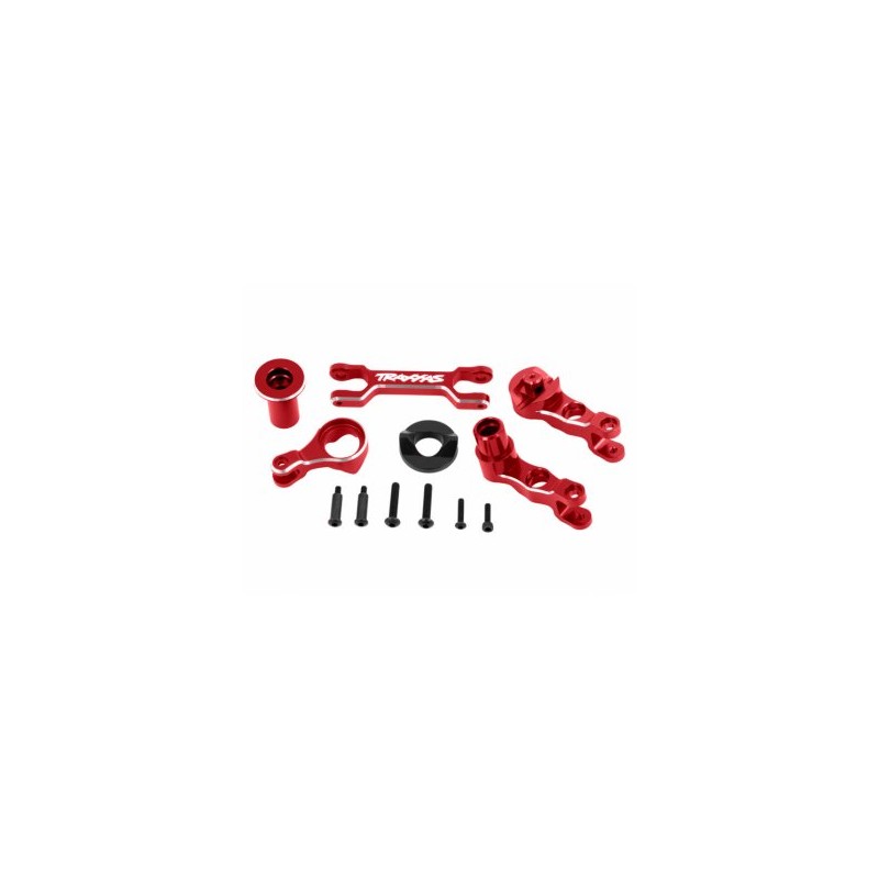 Steering Bellcranks Set Alu Red X-Maxx