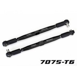 Toe Links Alu Black 158mm Adjustable (2) X-Maxx