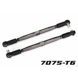 Toe Links Alu Gray 158mm Adjustable (2) X-Maxx