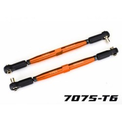 Toe Links Alu Orange 158mm Adjustable (2) X-Maxx
