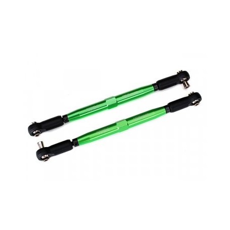 Toe Links Alu Green 158mm Adjustable (2) X-Maxx