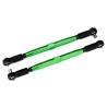 Toe Links Alu Green 158mm Adjustable (2) X-Maxx
