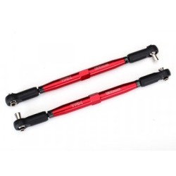 Toe Links Alu Röd 158mm Adjustable (2) X-Maxx