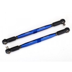 Toe Links Alu Blue 158mm Adjustable (2) X-Maxx