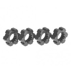 Fälgnav Aluminium Grå (4) X-Maxx, XRT
