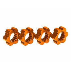 Fälgnav Aluminium Orange (4) X-Maxx, XRT