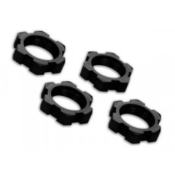 Hjulmutter 17mm Aluminium Svart (4)